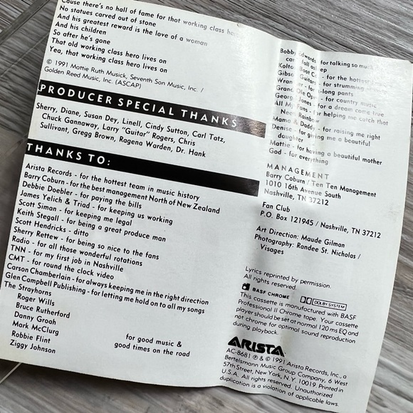 Alan Jackson . Don’t rock the jukebox cassette Tape - Picture 4 of 8